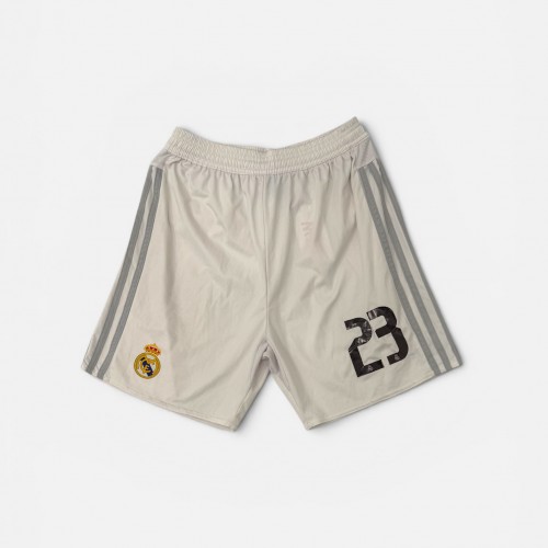 Adidas Real Madrid Ποδοσφαιρικό Σορτς Λευκό